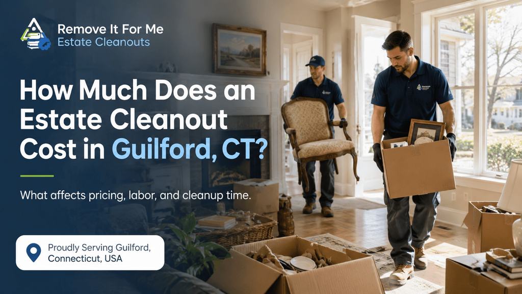 estate cleanout cost Guilford CT