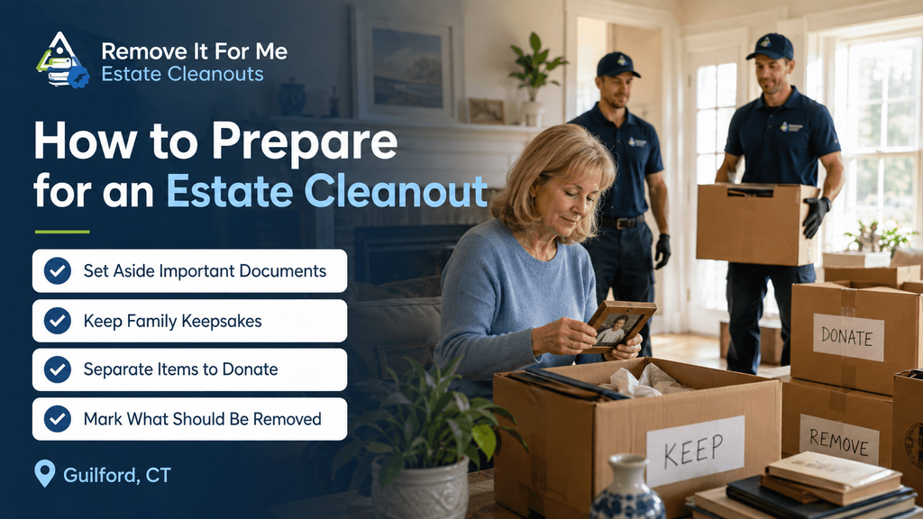 estate cleanout cost Guilford CT